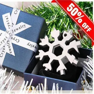 18 in 1 Stainless Steel Snowflakes Multi-tool