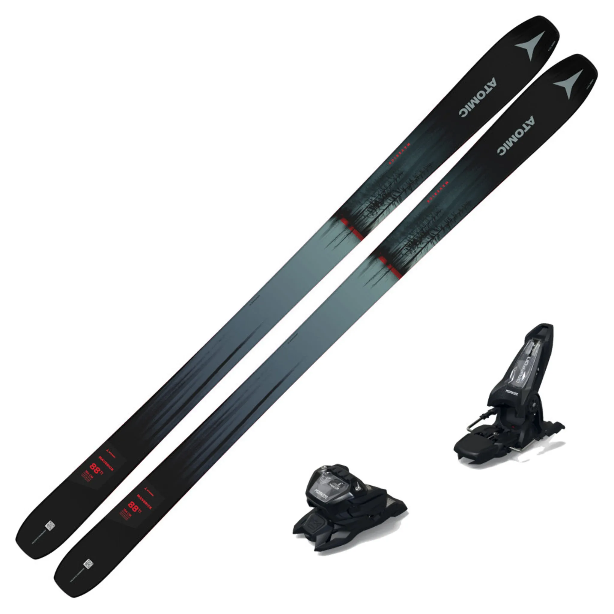 2023 Atomic Maverick 88 TI Skis with Marker Griffon 13 ID Bindings