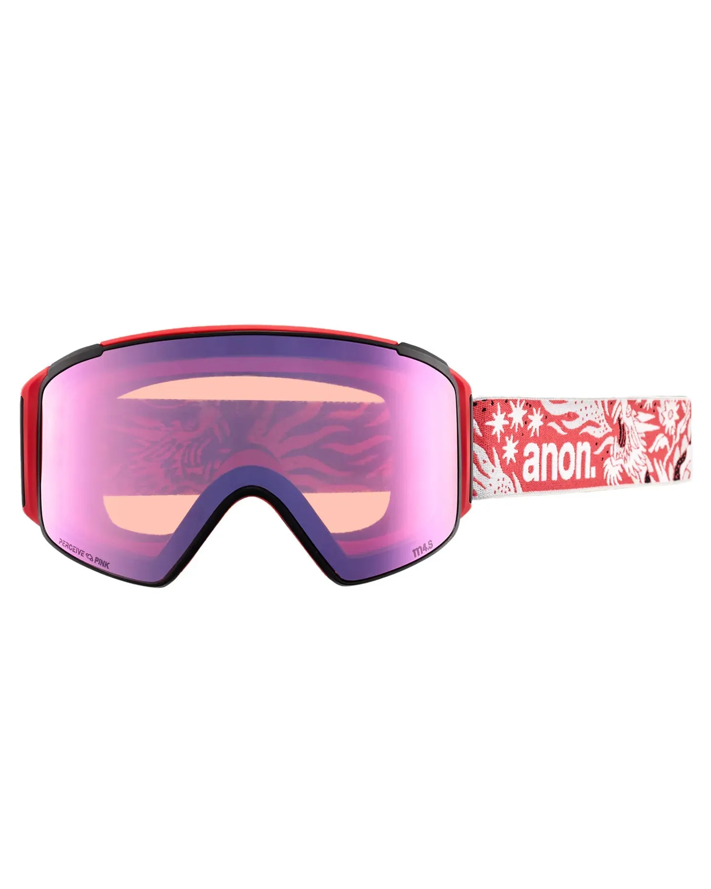 Anon M4S Cylindrical Snow Goggles   Bonus Lens   Mfi® Face Mask - Joshua Noom/Perceive Variable Blue Lens