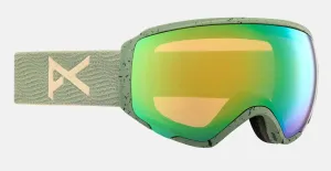 Anon WM1 Goggles & MFI Face Mask & Spare Lens 2024 Hedge / Perceive Variable Green Lens