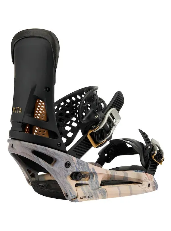 Burton Malavita EST Bindings Dark Gray/ Print