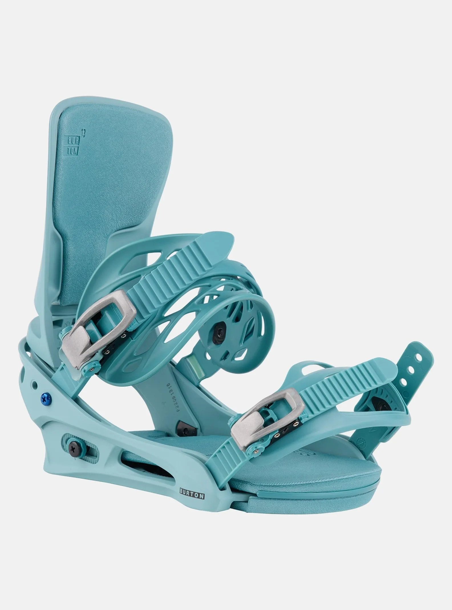 Burton Men's Cartel Re:Flex Snowboard Bindings Rock Lichen 2024