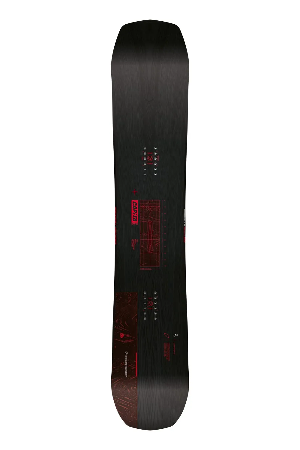 Capita Black Snowboard Of Death Snowboard - Men's - 24-25