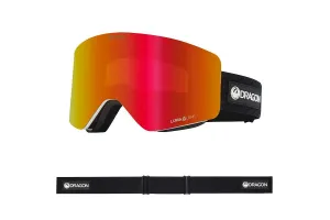 Dragon R1 OTG Snow Goggles Low Bridge 2024 Icon Red/ Lumalens Red Ion   Lumalens Light Rose