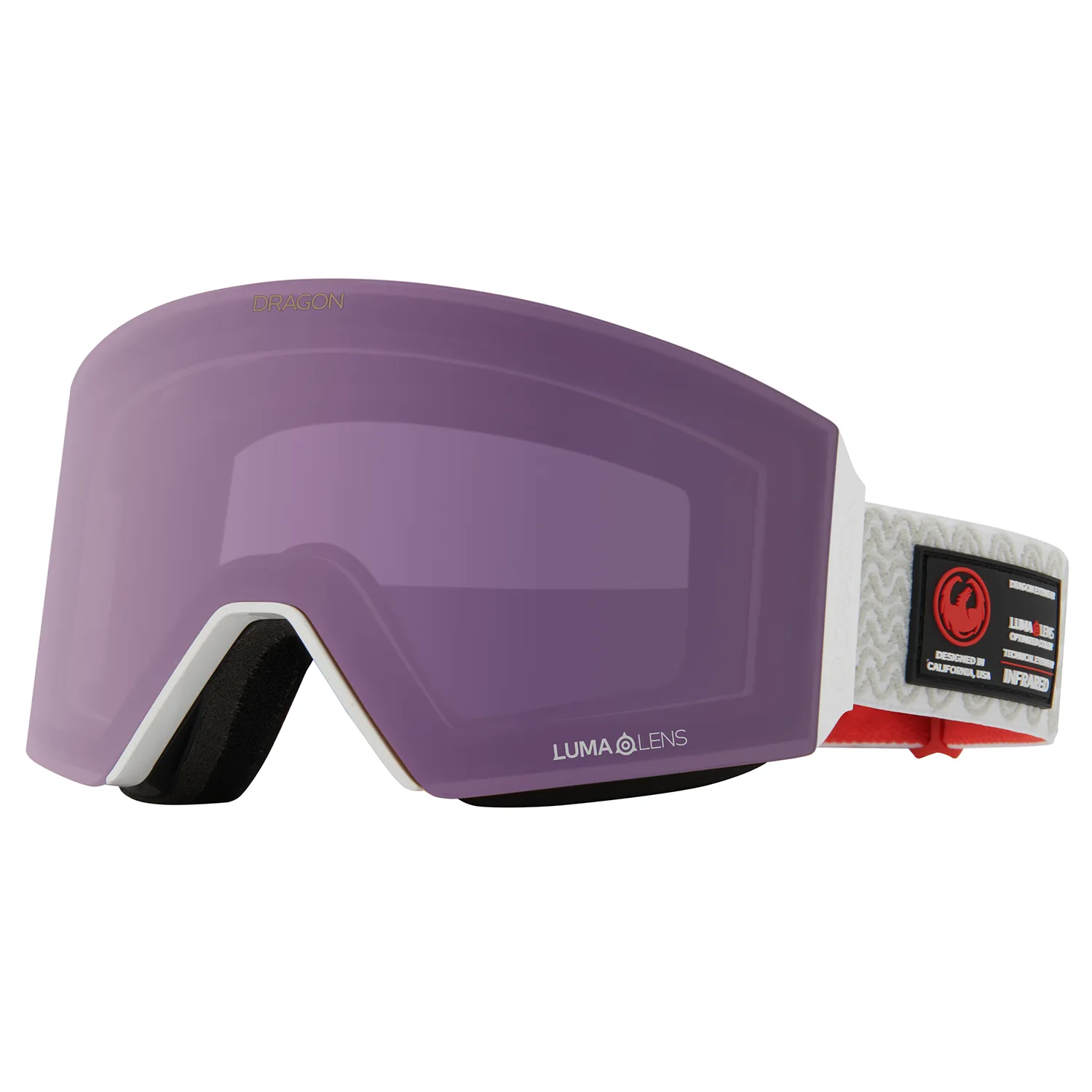 Dragon RVX MAG OTG Snow Goggles 2024 Gypsum / Lumalens Solace Infrared   Lumalens Violet