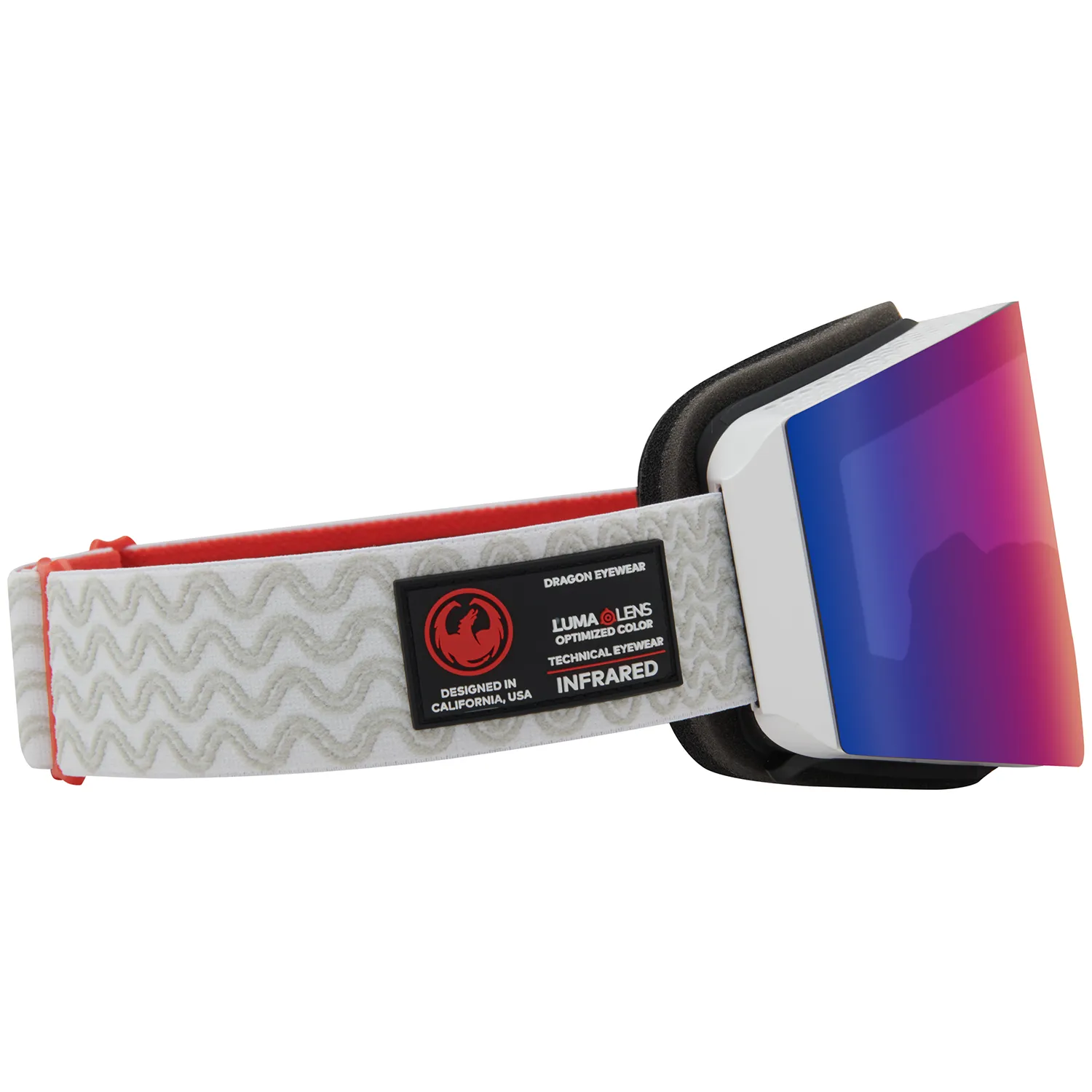 Dragon RVX MAG OTG Snow Goggles 2024 Gypsum / Lumalens Solace Infrared   Lumalens Violet