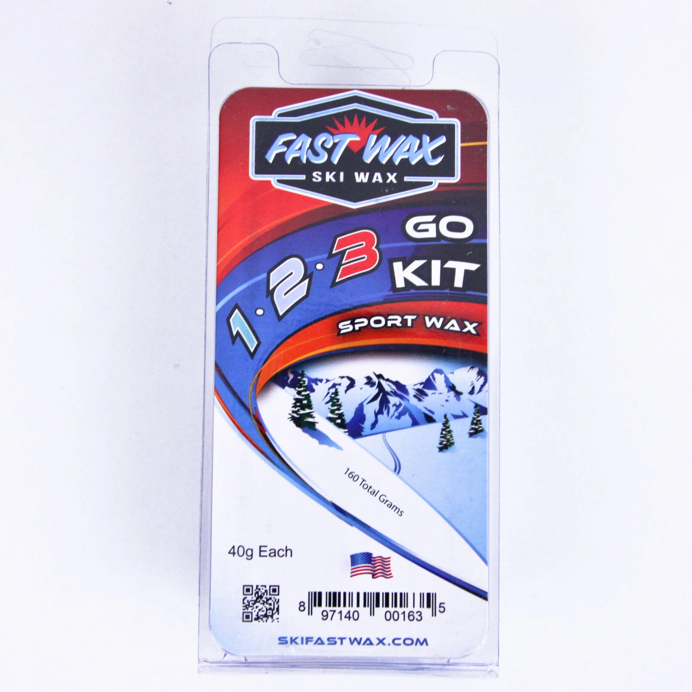 Fast Wax 123 Go Kit - 160g