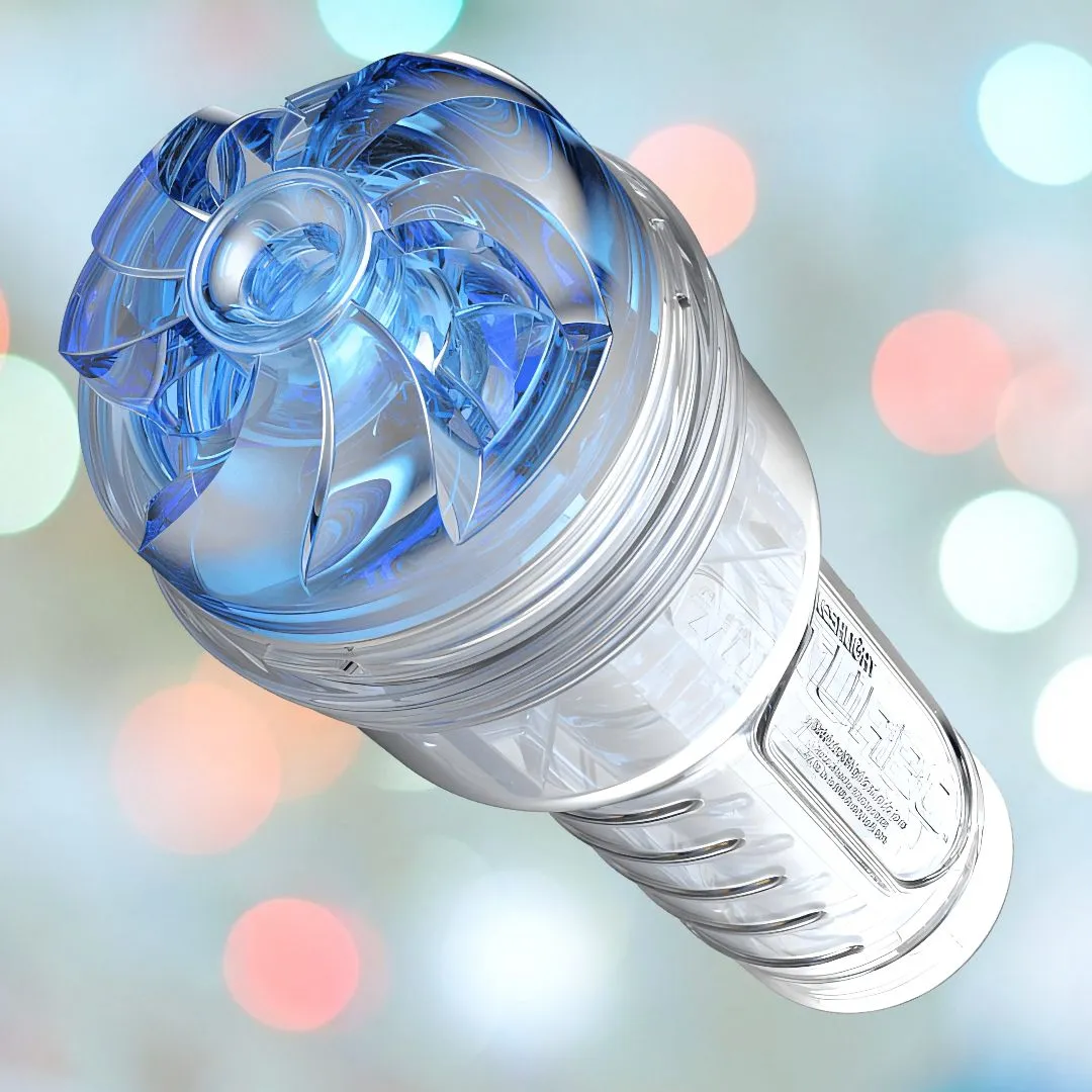 Fleshlight Turbo Thrust Blowjob Simulator - Blue Ice