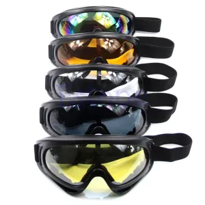 HOT Motorcycle Dustproof Ski Snowboard Sunglasses Goggles Lens Frame Eye Glasses