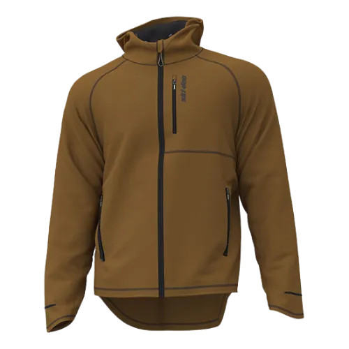 Men's Hybrid Zip-Up Tech Fleece Hoodie