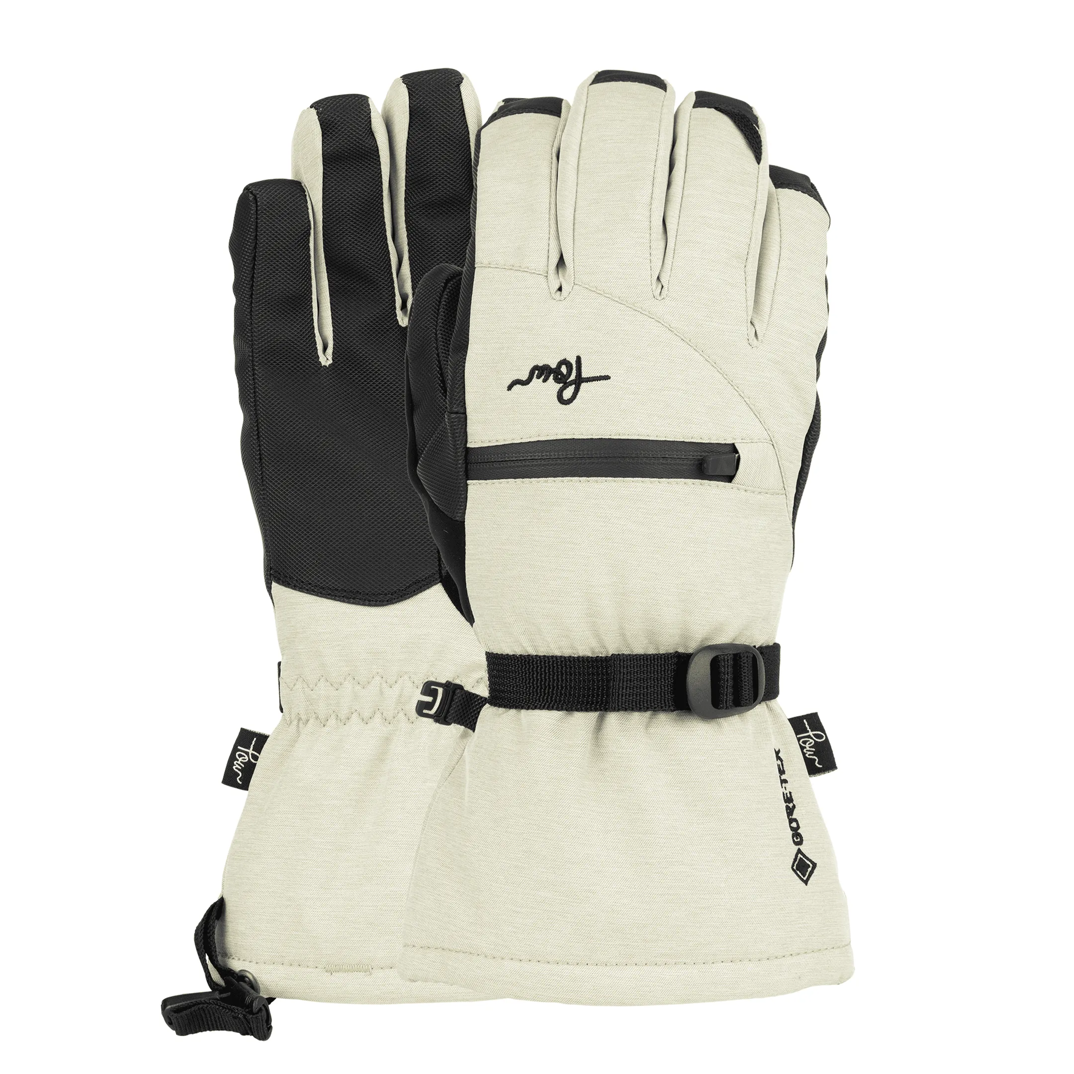 POW Gloves - Cascadia GTX Long Women's Ski / Snowboard Glove - Stone