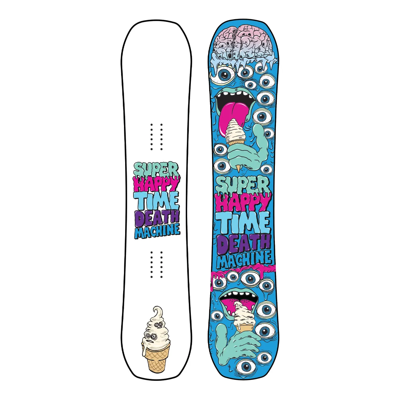 Super Happytime Death Machine Universal Remote Snowboard | 2025