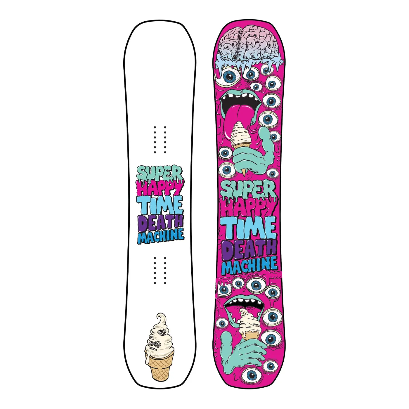 Super Happytime Death Machine Universal Remote Snowboard | 2025