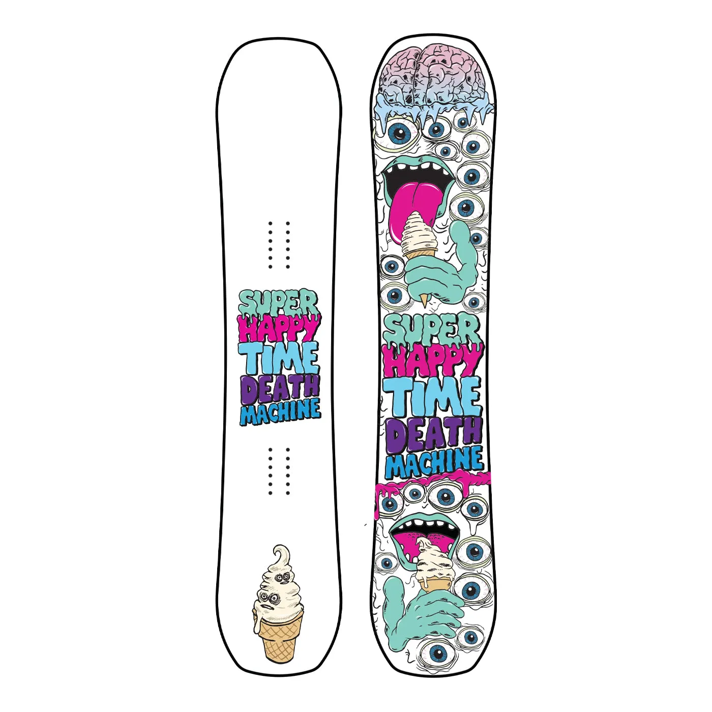 Super Happytime Death Machine Universal Remote Snowboard | 2025