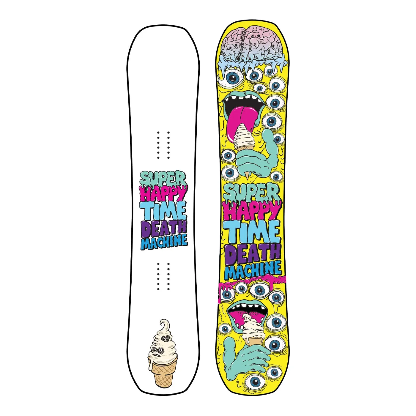 Super Happytime Death Machine Universal Remote Snowboard | 2025