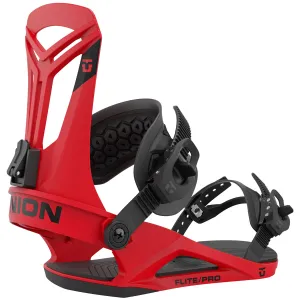 Union Flite Pro Snowboard Bindings - Red 2023